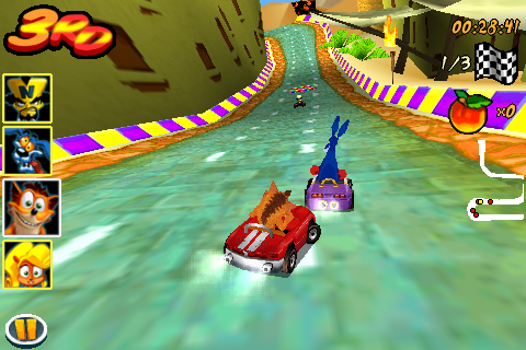 Screenshot Crash Bandicoot Nitro Kart 3D Screenshot Crash Bandicoot Nitro Kart 3D