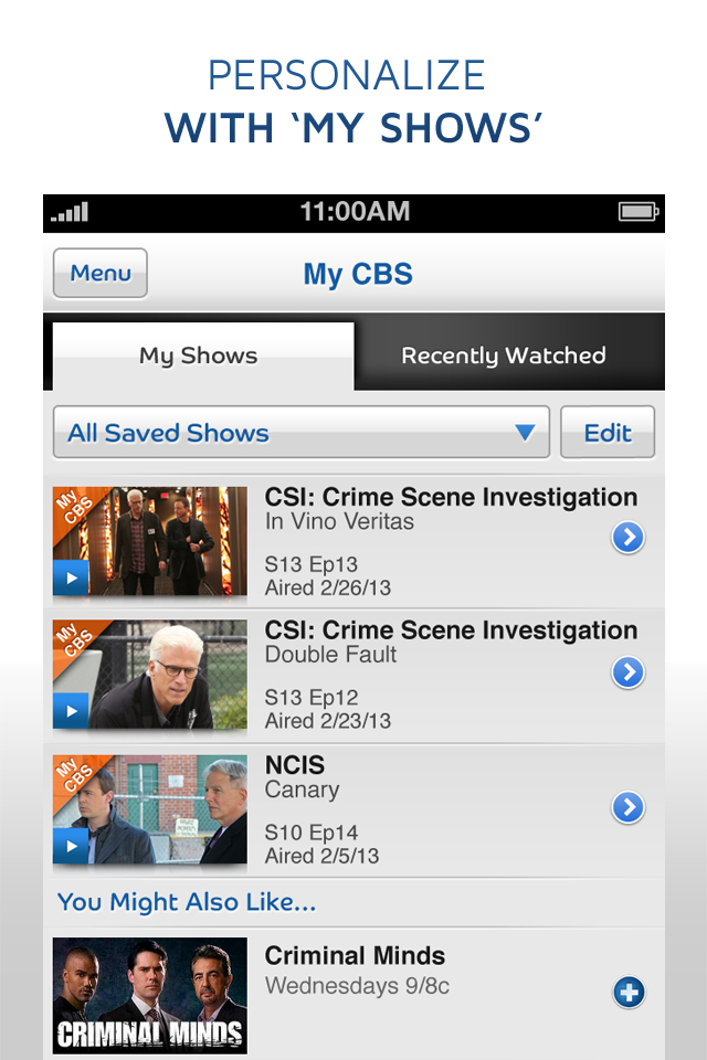 iPhone Screenshot 1